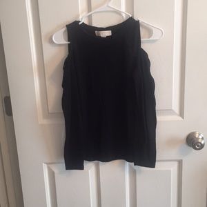 Michael Kors Black Long Sleeve Shirt
